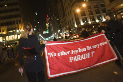 Sy Katz Parade down Fifth Avenue
